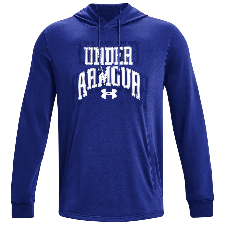 Pánska mikina Under Armour Rival Terry Graphic HD Veľkosť: M / Farba: modrá