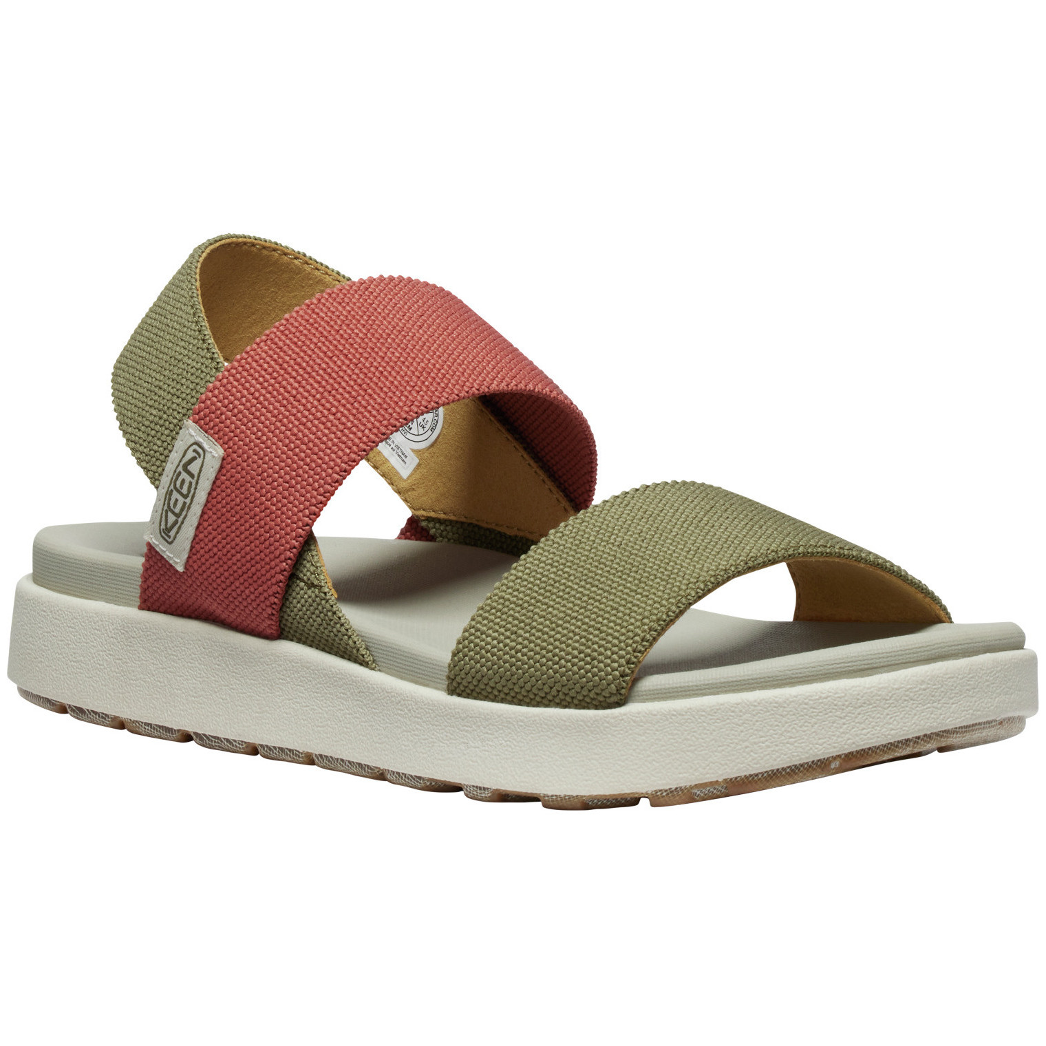 Dámske sandále Keen Elle Backstrap W Veľkosť topánok (EU): 39,5 / Farba: svetlozelená