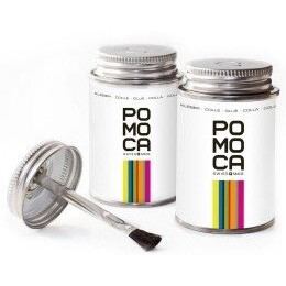 Lepidlo POMOCA Can of glue with brush 150ml Farba: transparent
