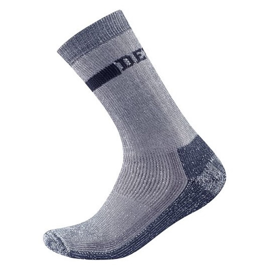 Ponožky Devold Outdoor heavy sock Veľkosť ponožiek: 41-43 / Farba: modrá