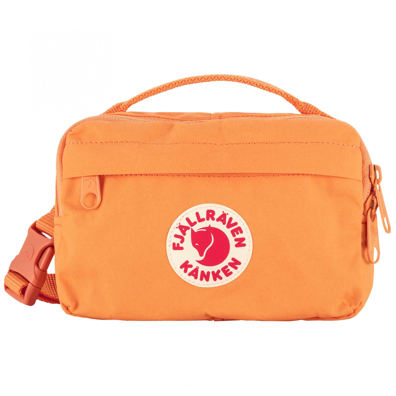 Ľadvinka Fjällräven Kånken Hip Pack Farba: biela/oranžová