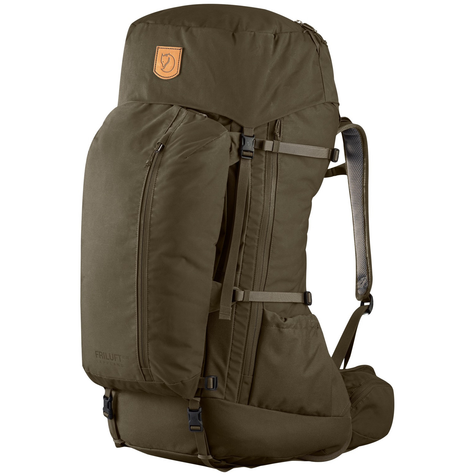 Turistický batoh Fjällräven Lappland Friluft 45 Farba: tmavozelená
