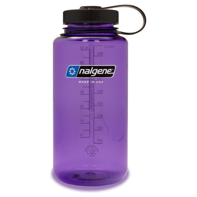 Fľaša Nalgene Wide Mouth Sustain 1l Farba: fialová