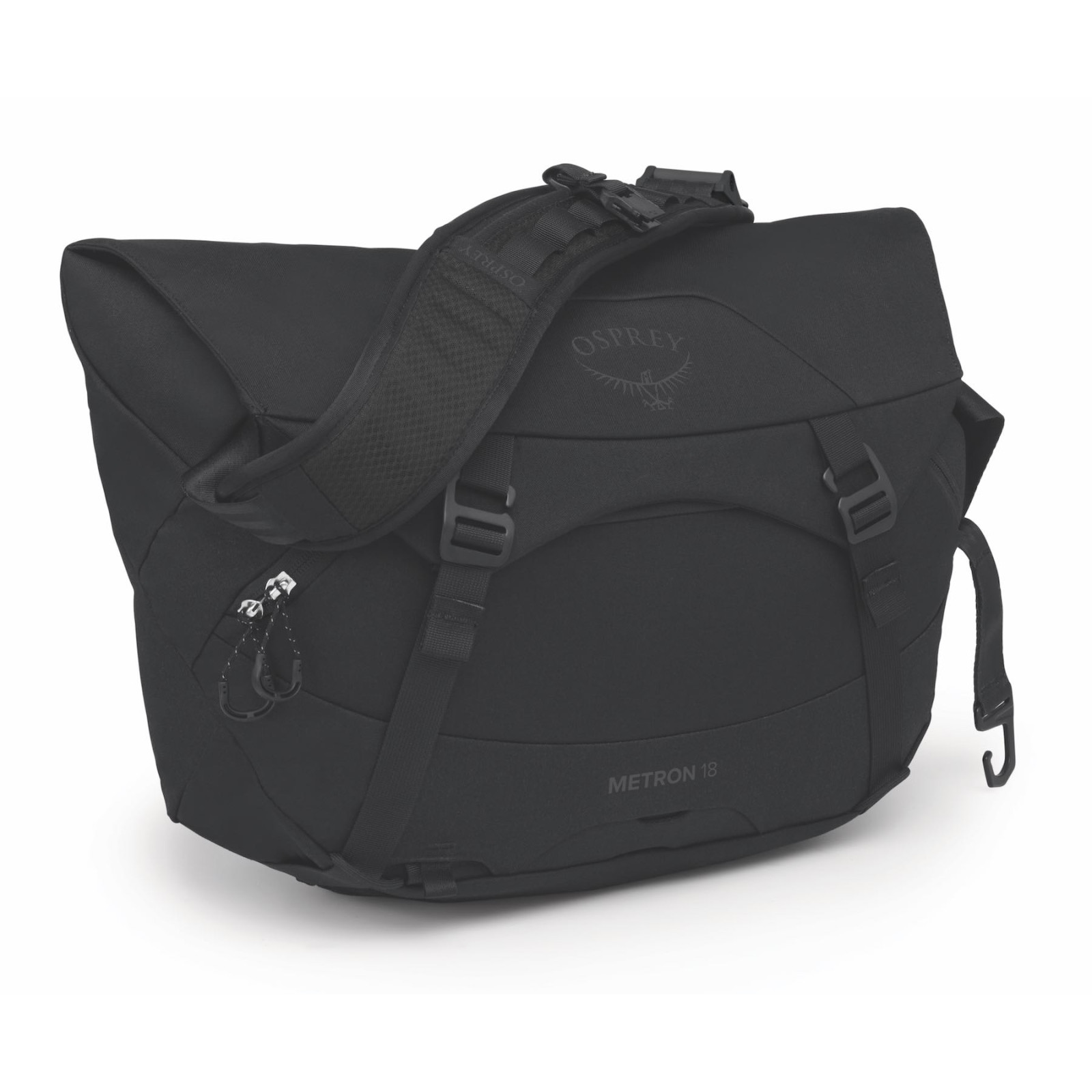 Taška cez rameno Osprey Metron 18 Farba: čierna