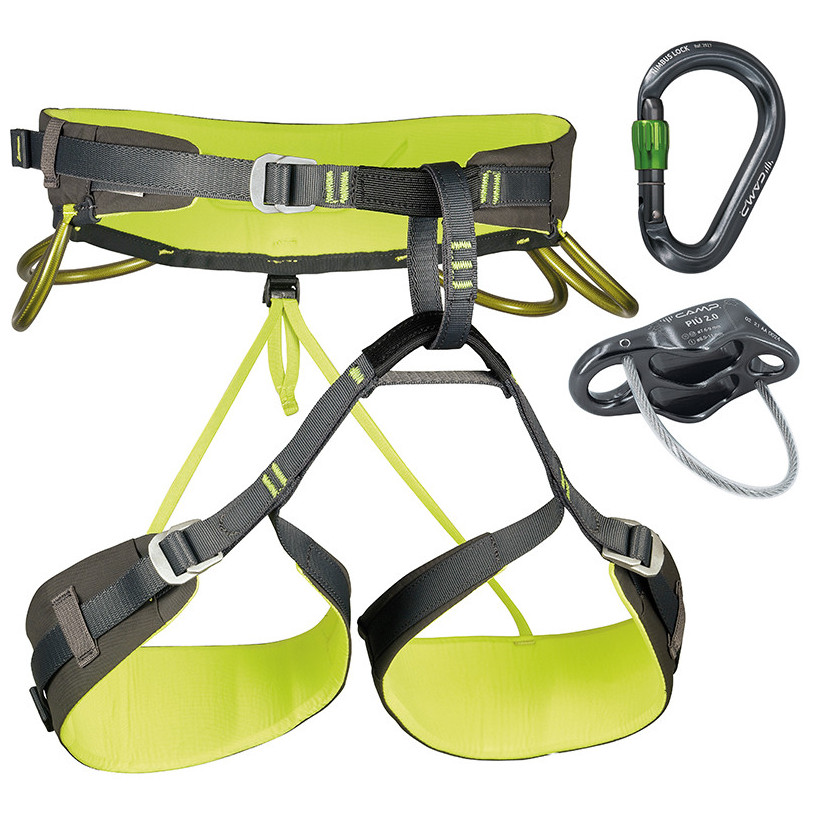 Lezecký set Camp Energy CR 3 Pack Veľkosť: S / Farba: sivá
