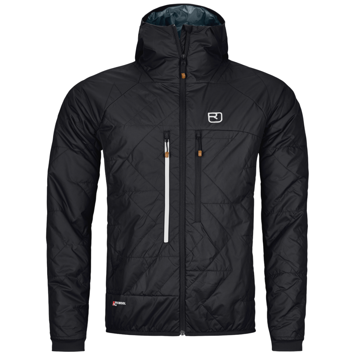 Pánska bunda Ortovox Swisswool Piz Boe Jacket Men's Veľkosť: XL / Farba: čierna