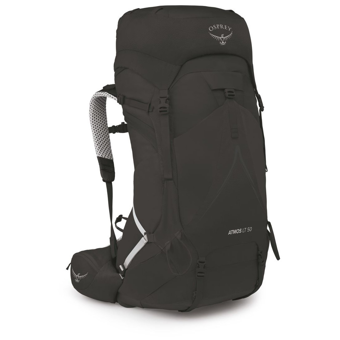 Turistický batoh Osprey Atmos Ag Lt 50 Veľkosť chrbtovej časti batoha: L/XL / Farba: čierna