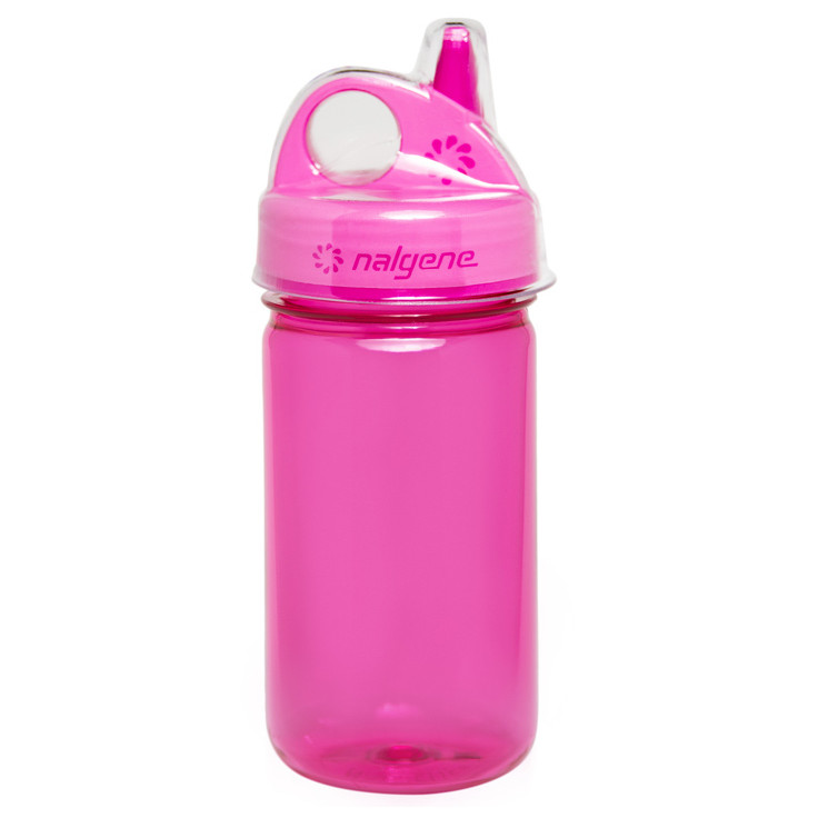 Detská fľaša Nalgene Grip-n-Gulp 350 ml Farba: ružová