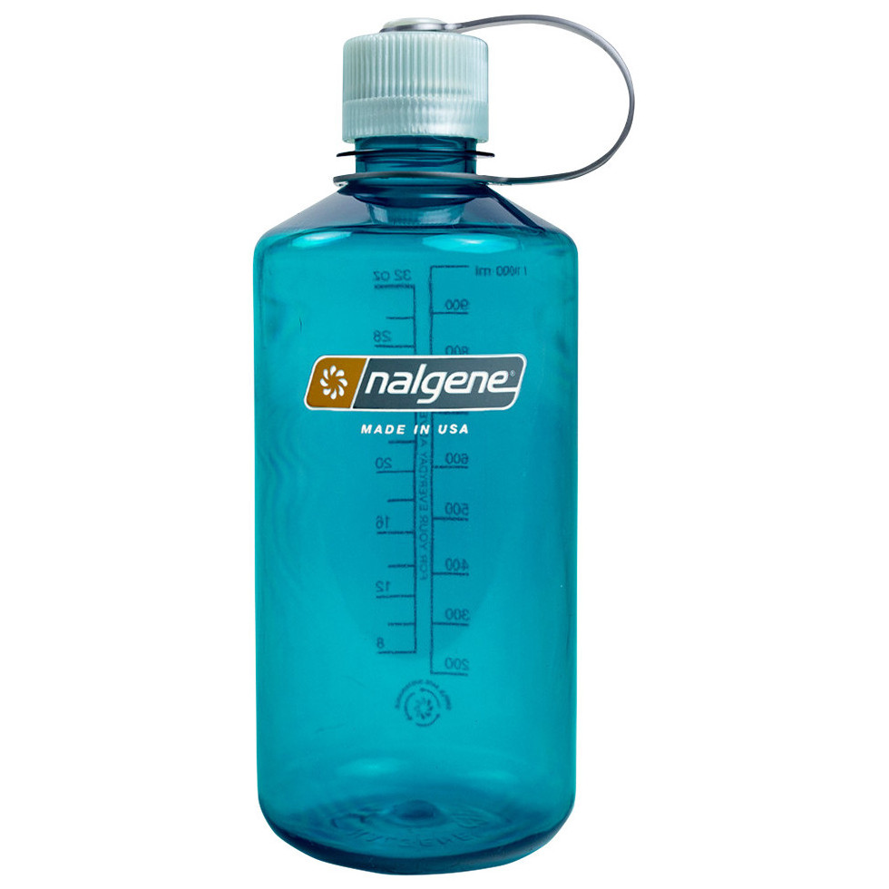 Fľaša Nalgene Narrow Mouth 1l Sustain Farba: tyrkysová