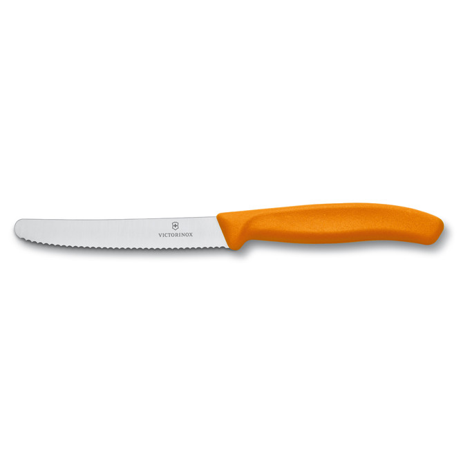Nôž na paradajky Victorinox 11cm Farba: oranžová