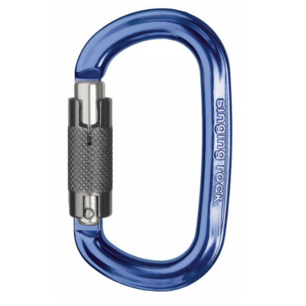 Karabína Singing Rock Ozone Twist Lock Blue