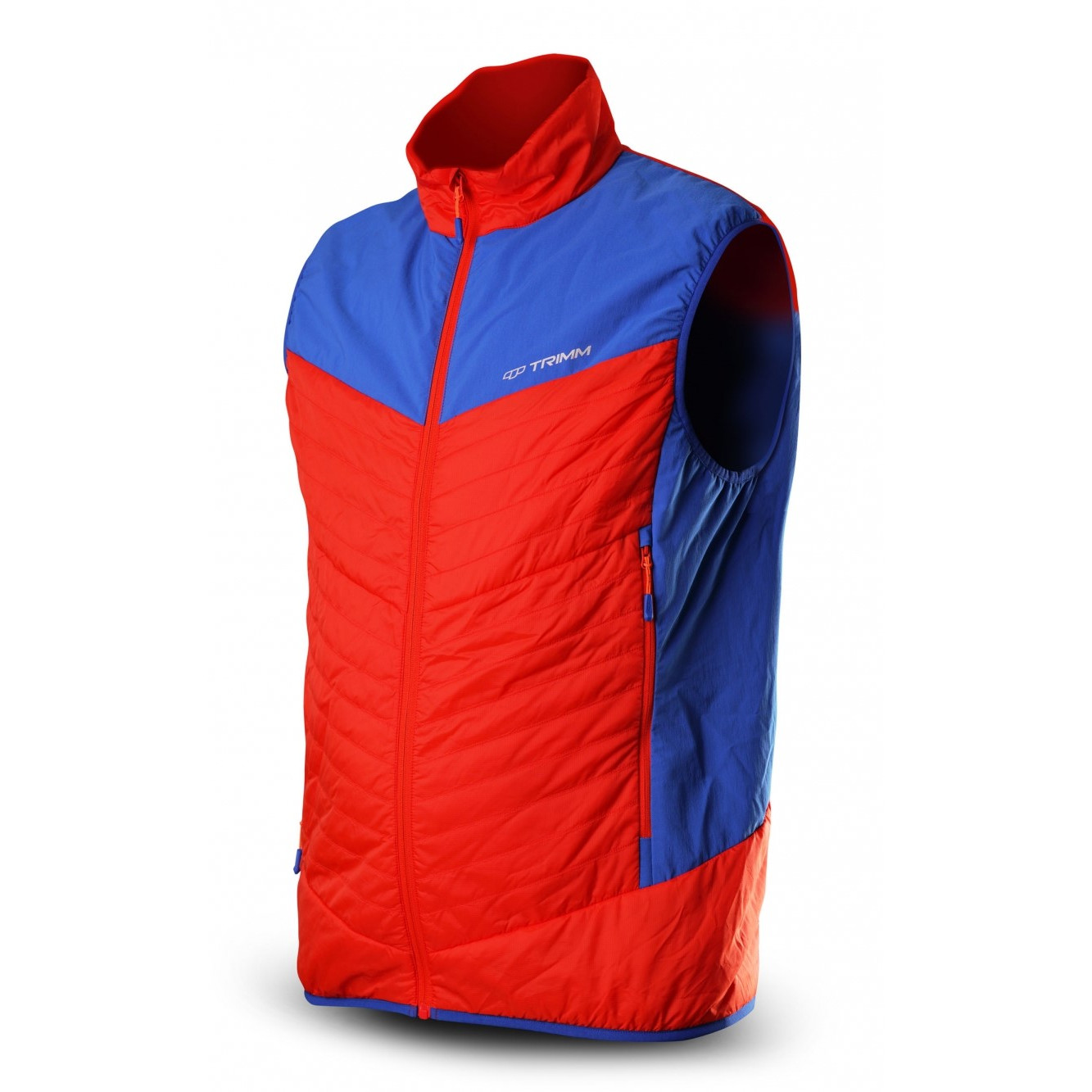 Pánska vesta Trimm Zen Vest Veľkosť: L / Farba: modrá/oranžová