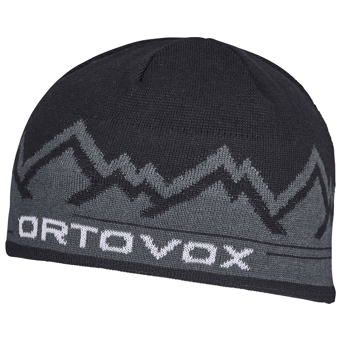 Čiapka Ortovox Peak Beanie Farba: čierna