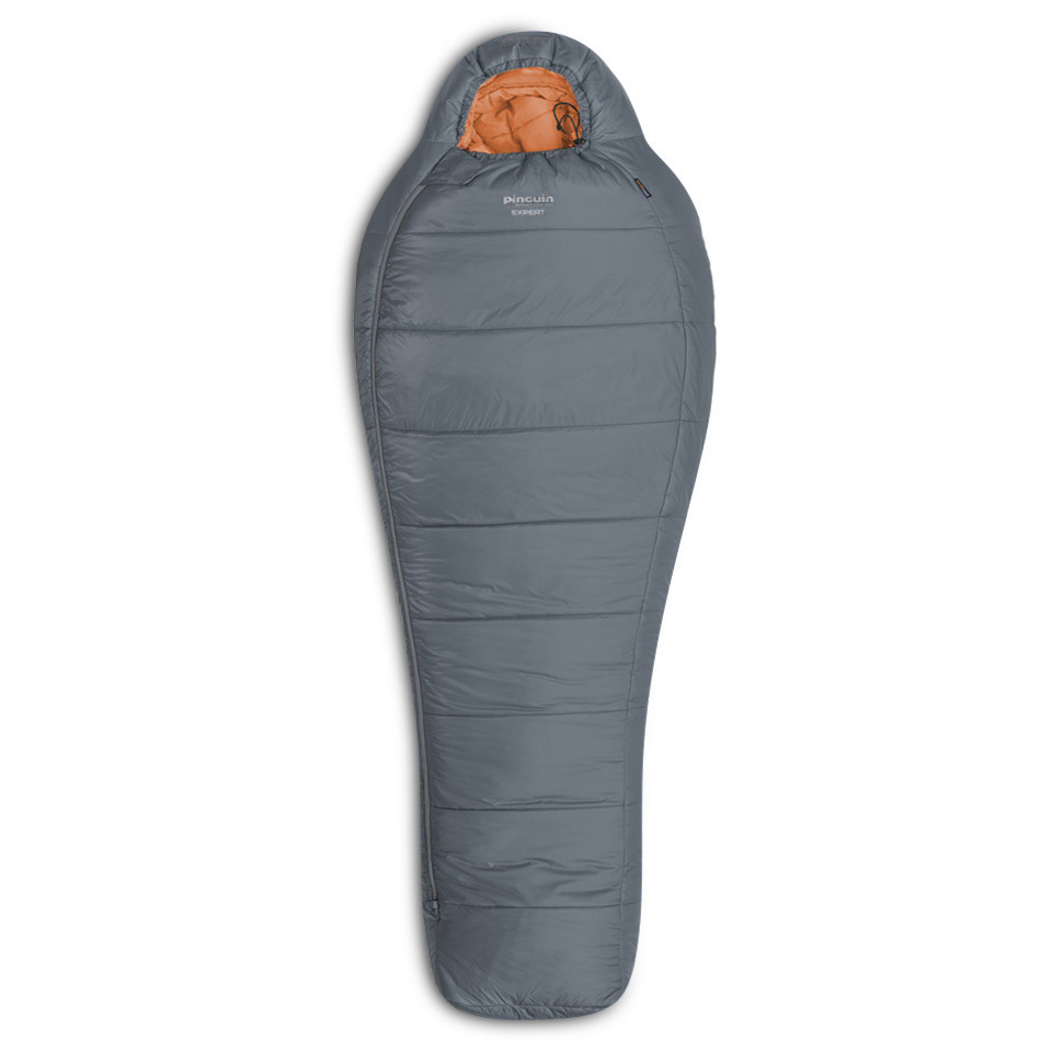 Spacák Pinguin Expert 175 cm Zips: pravý / Farba: sivá