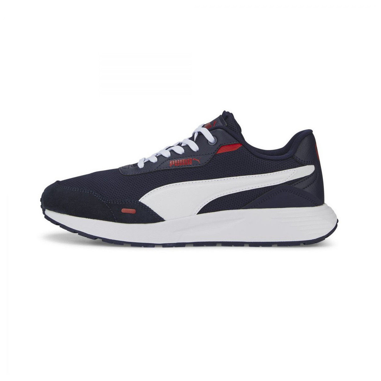 Topánky Puma Runtamed Veľkosť topánok (EU): 46 / Farba: modrá/biela