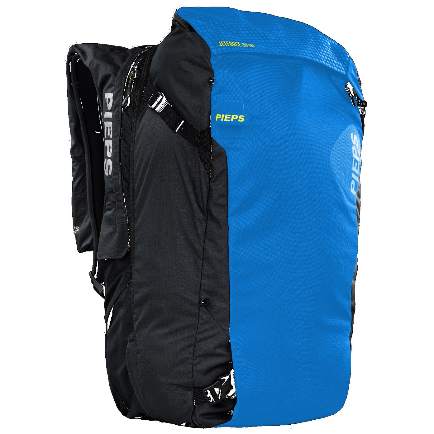 Lavínový batoh Pieps Jetforce Bt Pack 35 L Veľkosť chrbtovej časti batoha: S/M / Farba: modrá
