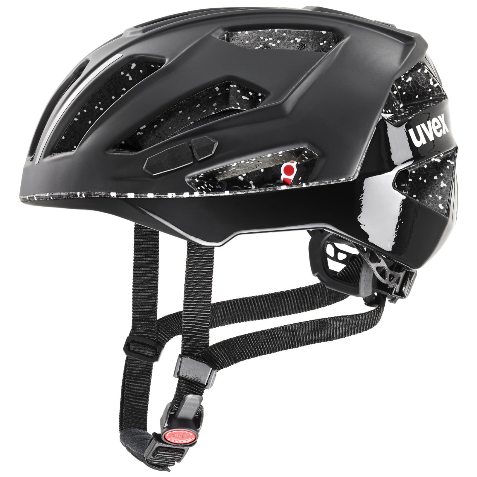 Cyklistická prilba Uvex Gravel X Veľkosť helmy: 56-61 cm / Farba: čierna/sivá