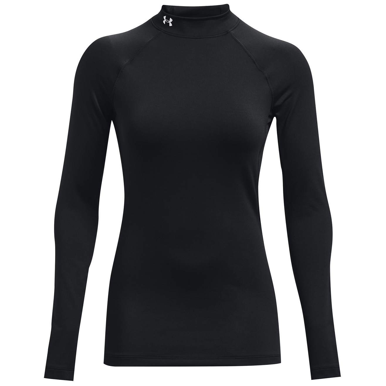 Dámske tričko Under Armour Authentics Mockneck Veľkosť: L / Farba: čierna