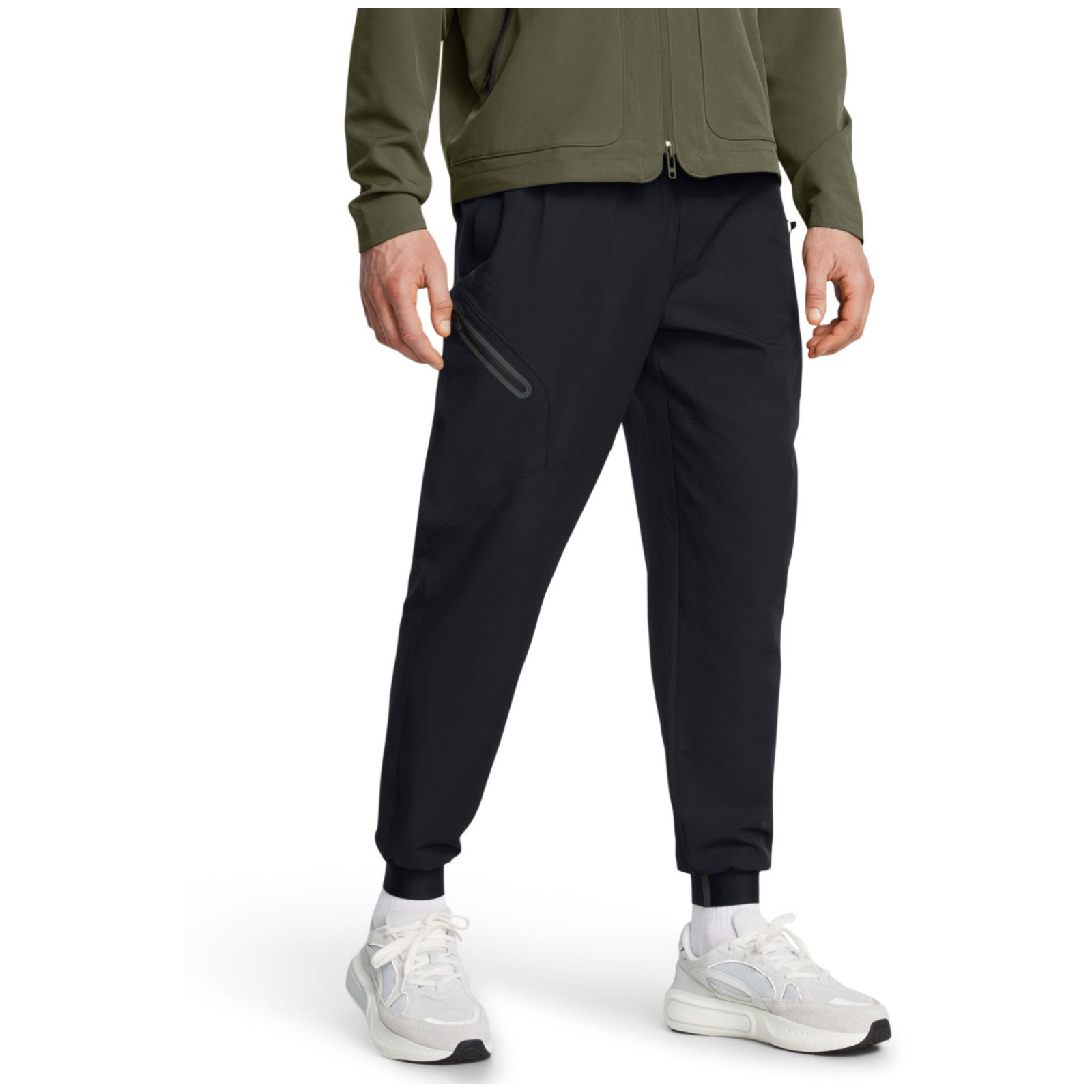 Pánske tepláky Under Armour Unstoppable Joggers 2024 Veľkosť: M / Farba: čierna/sivá