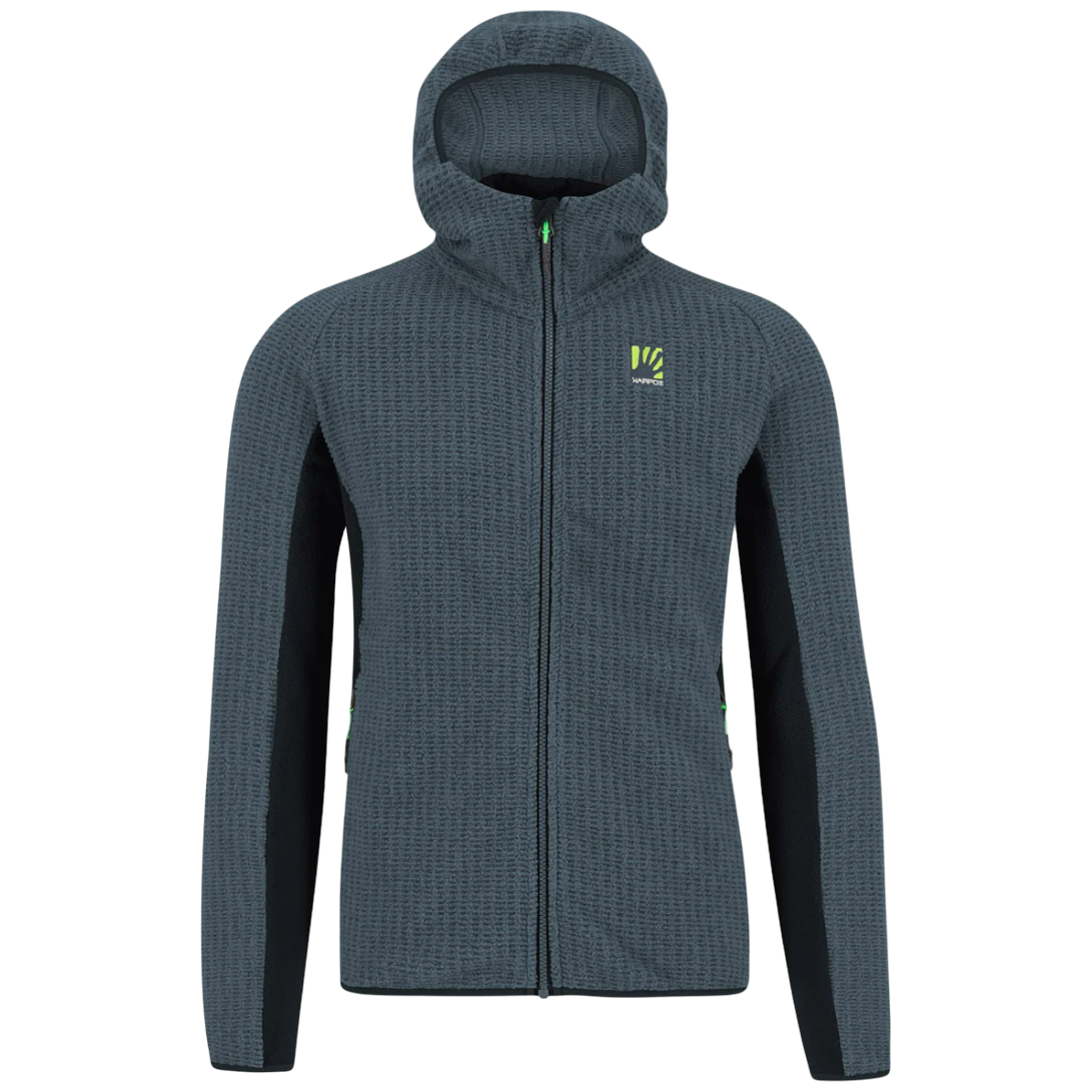 Pánska mikina Karpos Rocchetta Hoodie Fleece Veľkosť: M / Farba: sivá