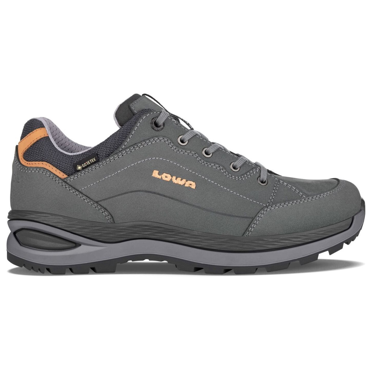 Dámske topánky Lowa Renegade Evo Gtx Lo Ws Veľkosť topánok (EU): 38 / Farba: sivá