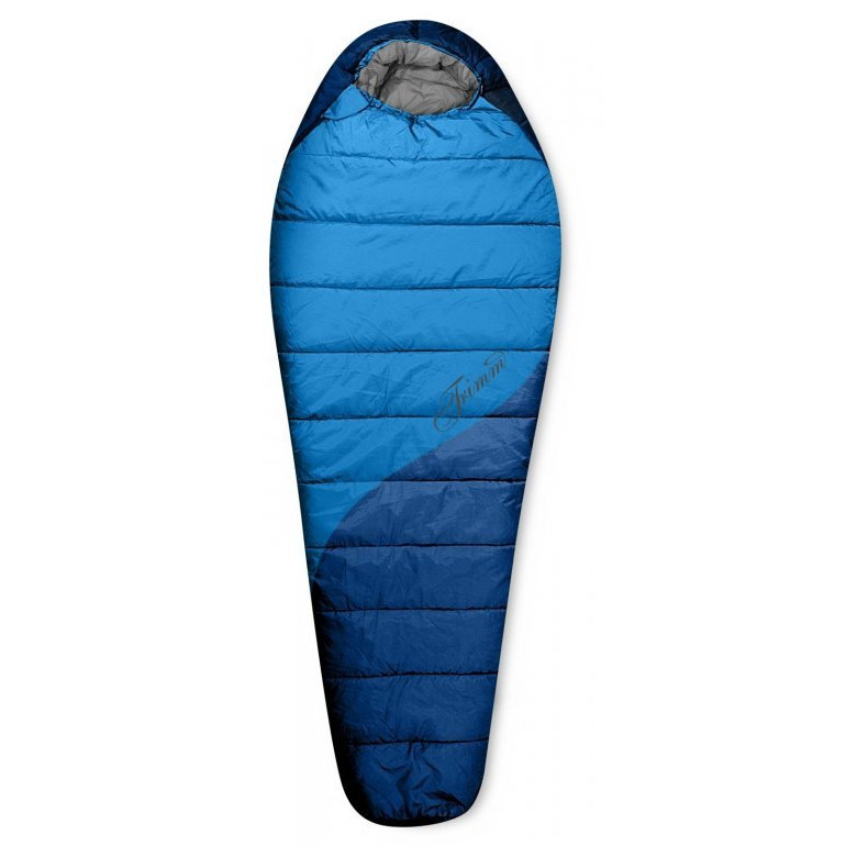 Spacák Trimm BALANCE WIDE 195 Zips: pravý / Farba: modrá