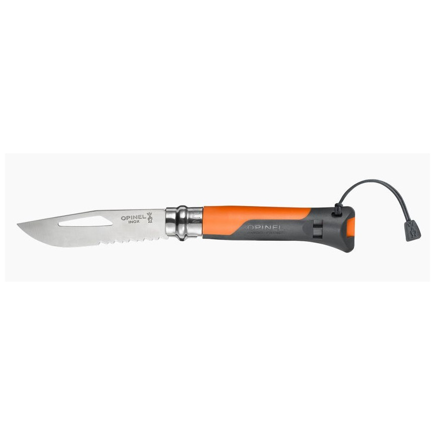 Zatvárací nôž Opinel VRI N°08 Inox Outdoor Farba: oranžová