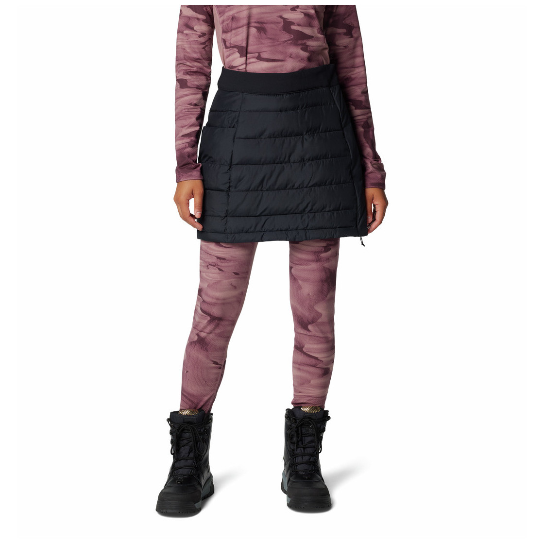 Columbia Damen Powder Lite Rock - Isolierter Winterrock Für Ski & Stadt