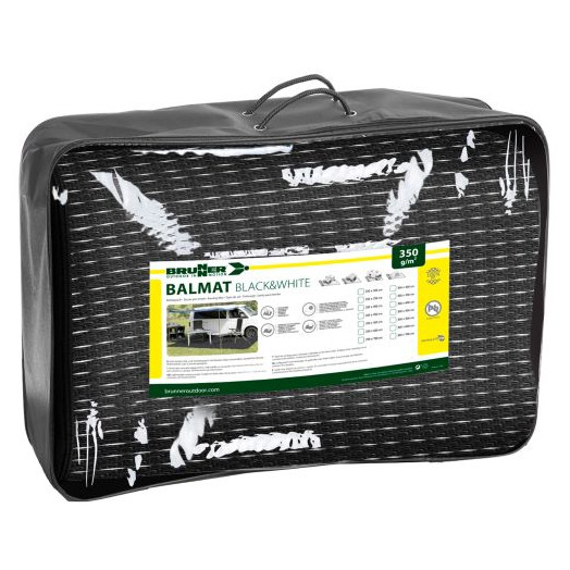 Koberec Brunner Balmat 250x700 Black&White Farba: čierna/biela