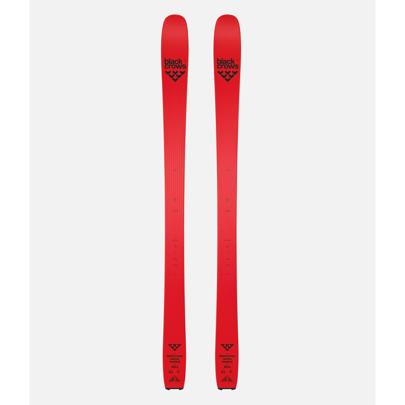 Skialpové lyže Black Crows Camox Freebird Dĺžka lyží: 157 cm / Farba: červená