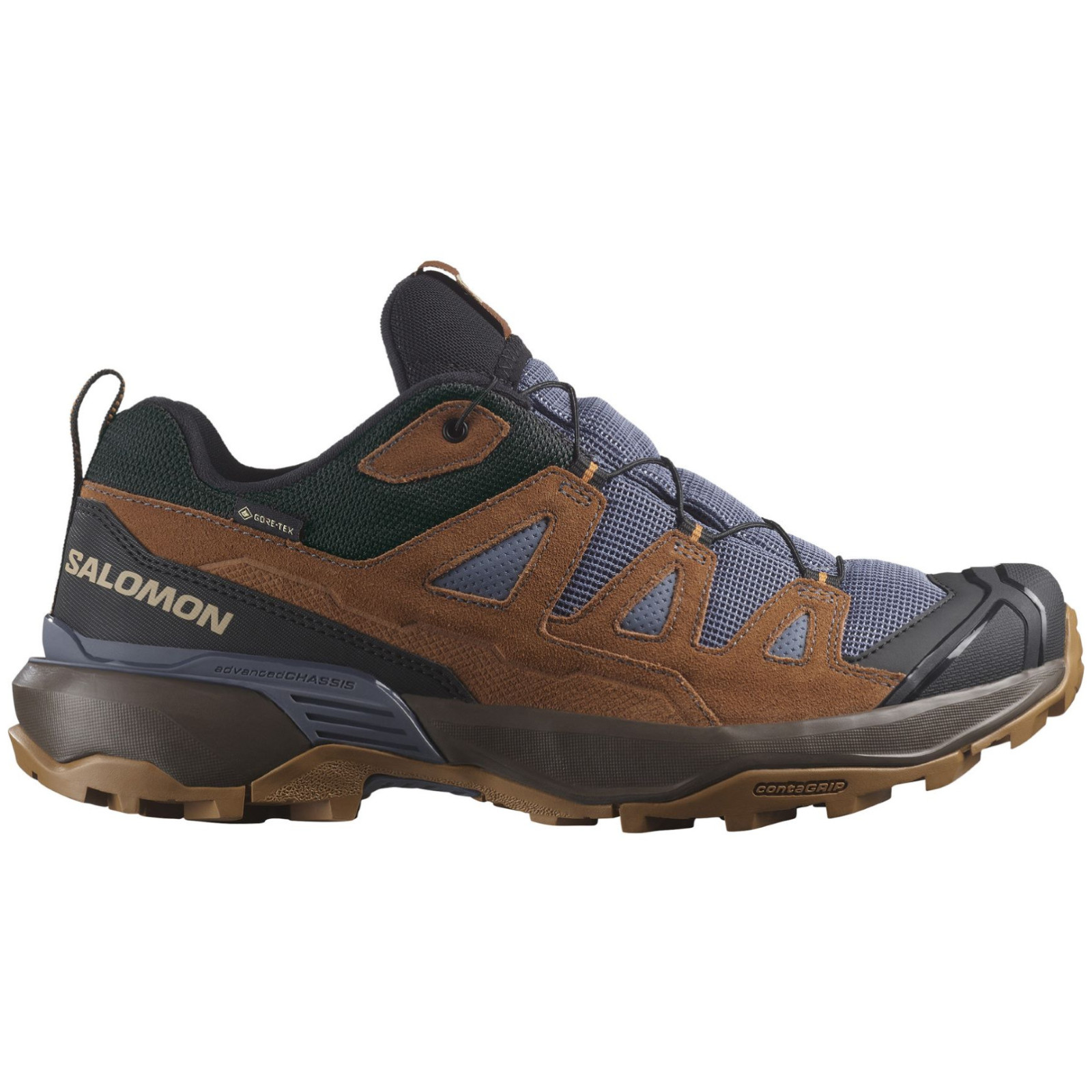 Pánske topánky Salomon X Ultra 360 Leather Gore-Tex Veľkosť topánok (EU): 42 (2/3) / Farba: sivá/hne...