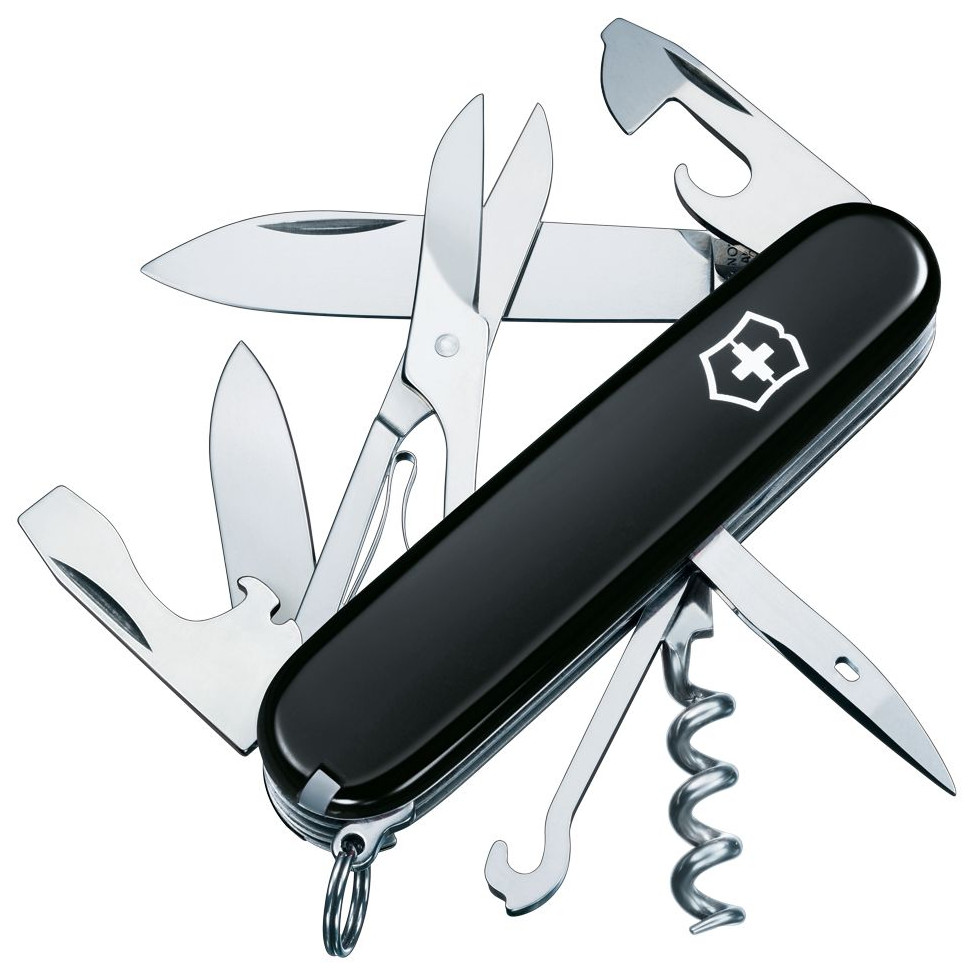 Vreckový nôž Victorinox Climber Farba: čierna