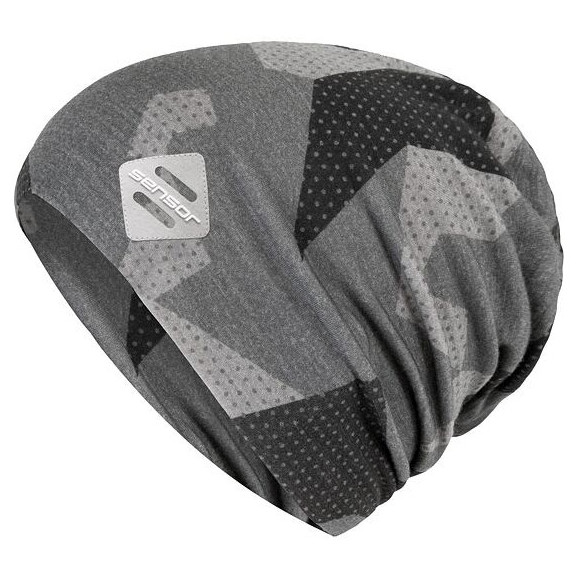 Čiapka Sensor Merino Impress Obvod hlavy: 59-64 cm / Farba: čierna