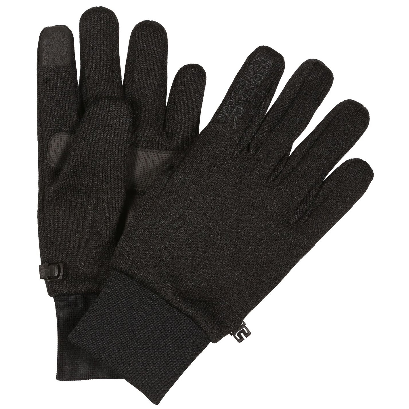 Rukavice Regatta Veris Gloves Veľkosť rukavíc: L/XL / Farba: čierna