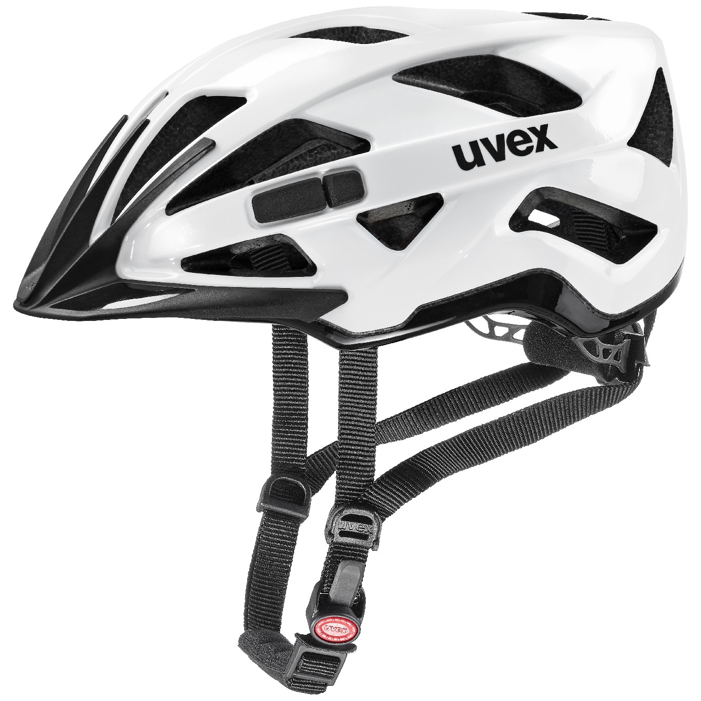 Cyklistická prilba Uvex Active Veľkosť helmy: 52-57 cm / Farba: biela