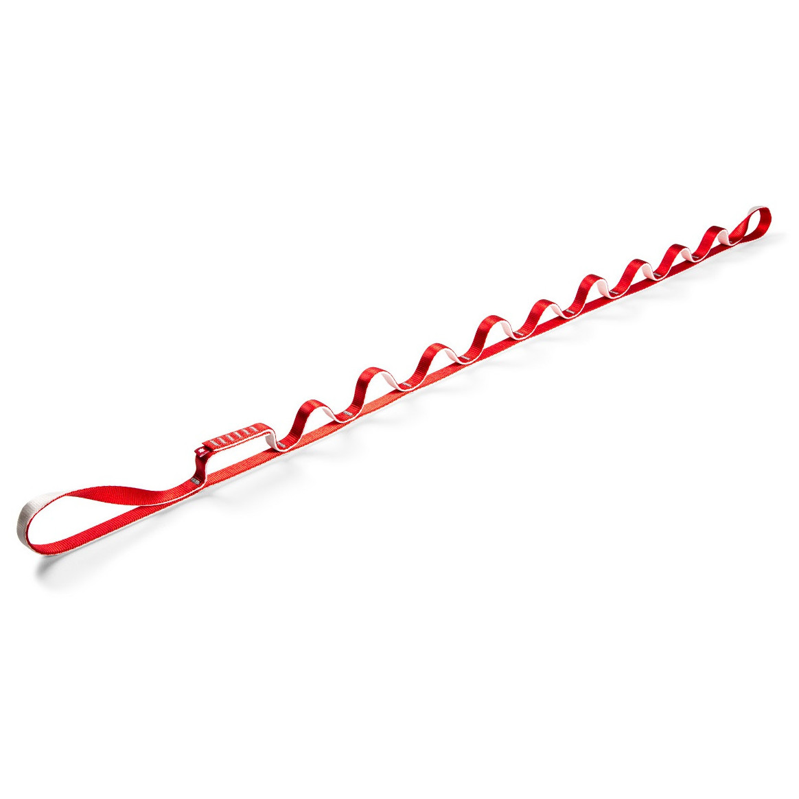 Slučka Ocún DAISYCHAIN ECO-PES 16 mm 115 cm Farba: biela/červená