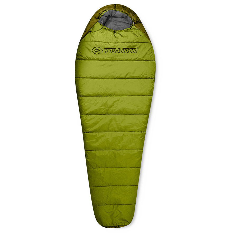 Spacák Trimm Walker 185 cm Zips: pravý / Farba: zelená