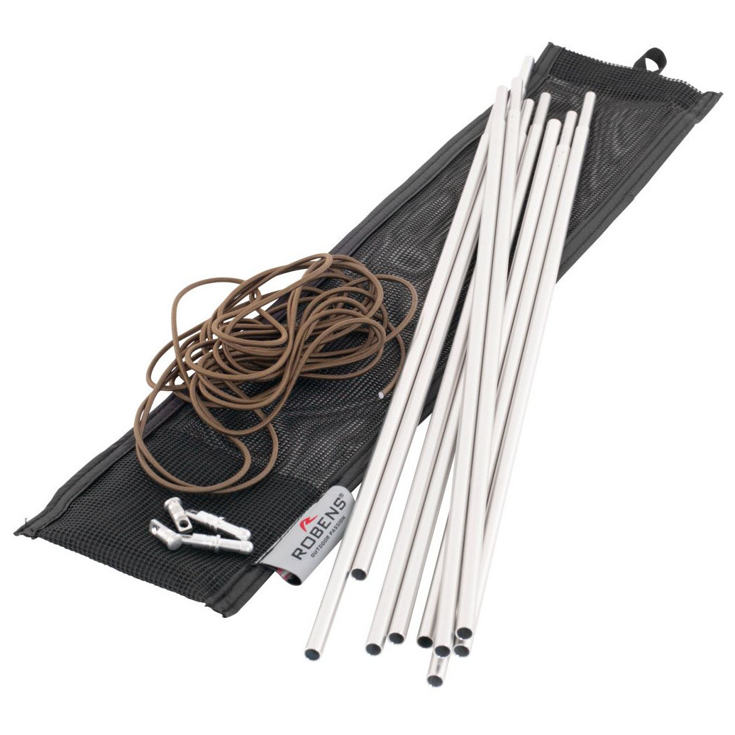 Náhradné segmenty Robens DIY Pole Set 9.5 mm Farba: strieborná