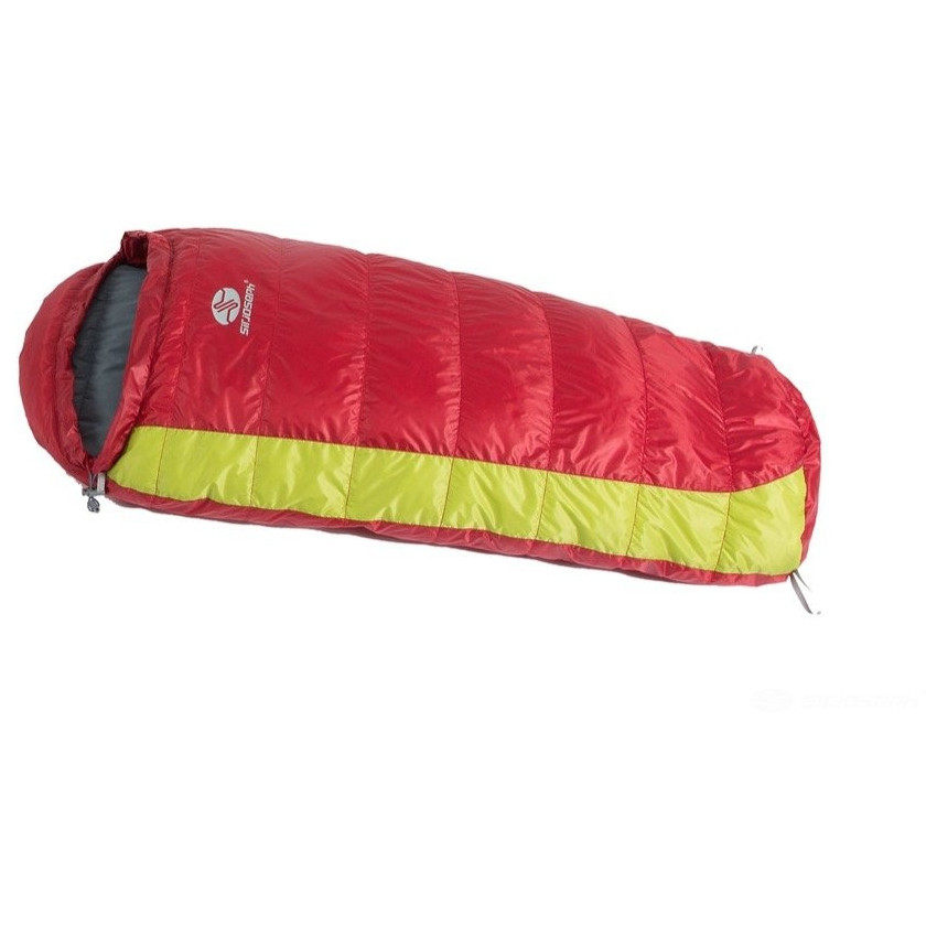 Páperový spacák Sir Joseph Kiki down 85 Zips: ľavý / Farba: červená/žltá