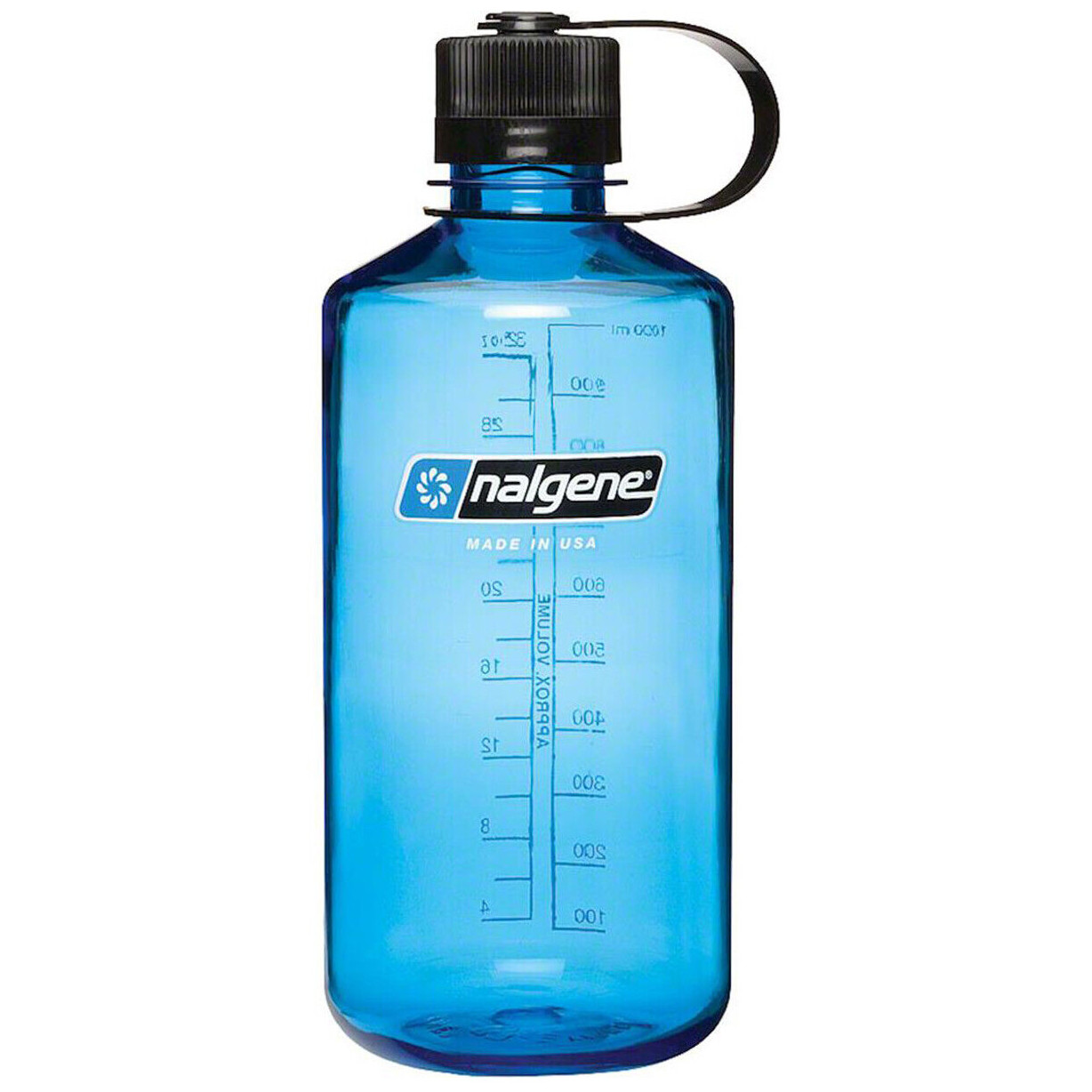 Fľaša Nalgene Narrow Mouth 1l Sustain Farba: modrá
