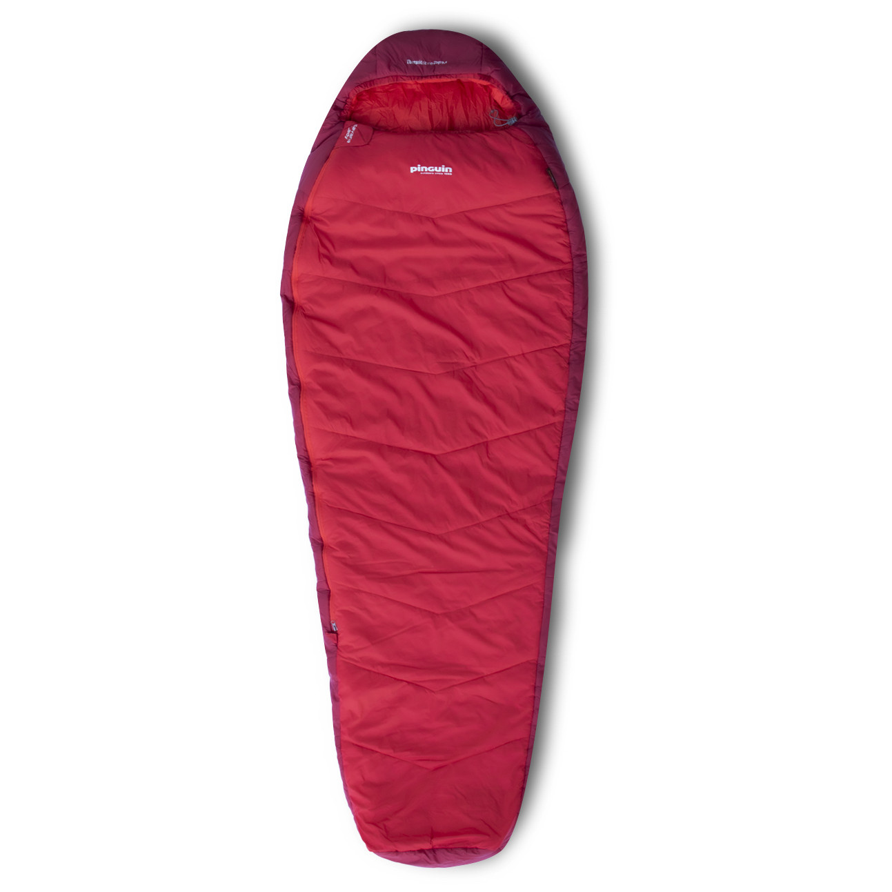 Spacák Pinguin Savana Lady Zips: ľavý / Farba: červená