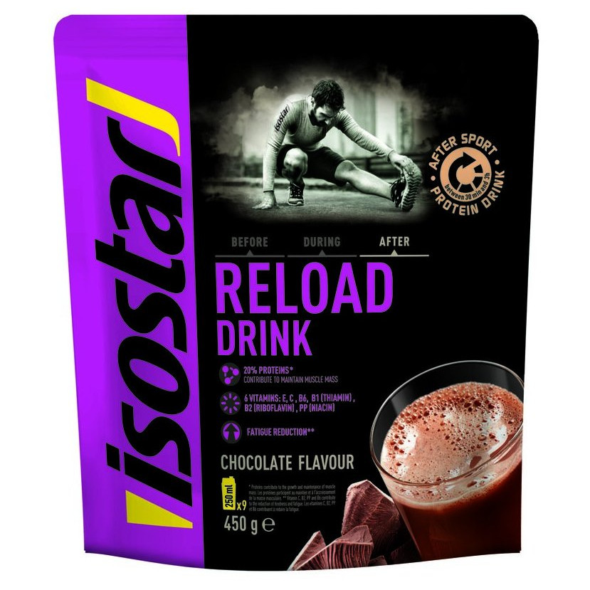 Proteín drink Isostar Reload Protein Drinky príchuť: čokoláda