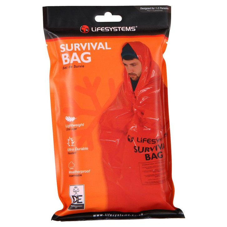 Vak na prežitie Lifesystems Survival Bag Farba: oranžová