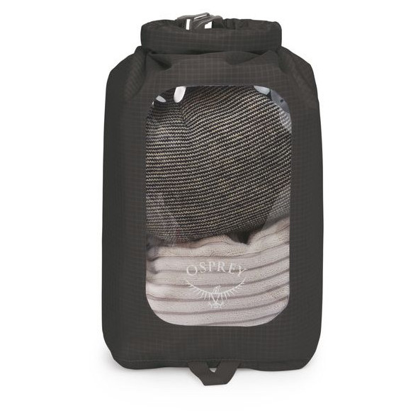 Vodeodolný vak Osprey Dry Sack 6 W/Window Farba: čierna