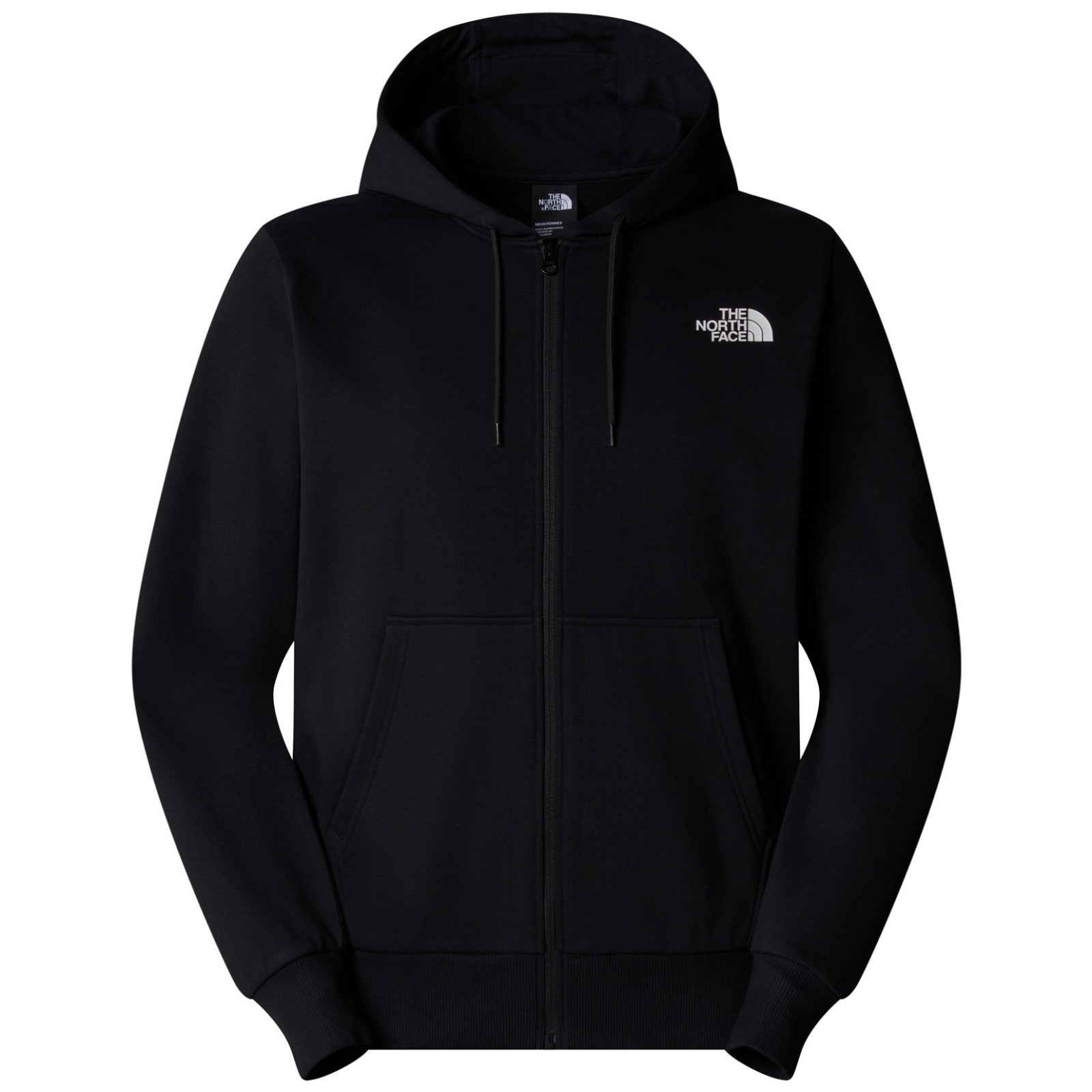 Pánska mikina The North Face M Simple Dome Full Zip Hoodie Veľkosť: M / Farba: čierna