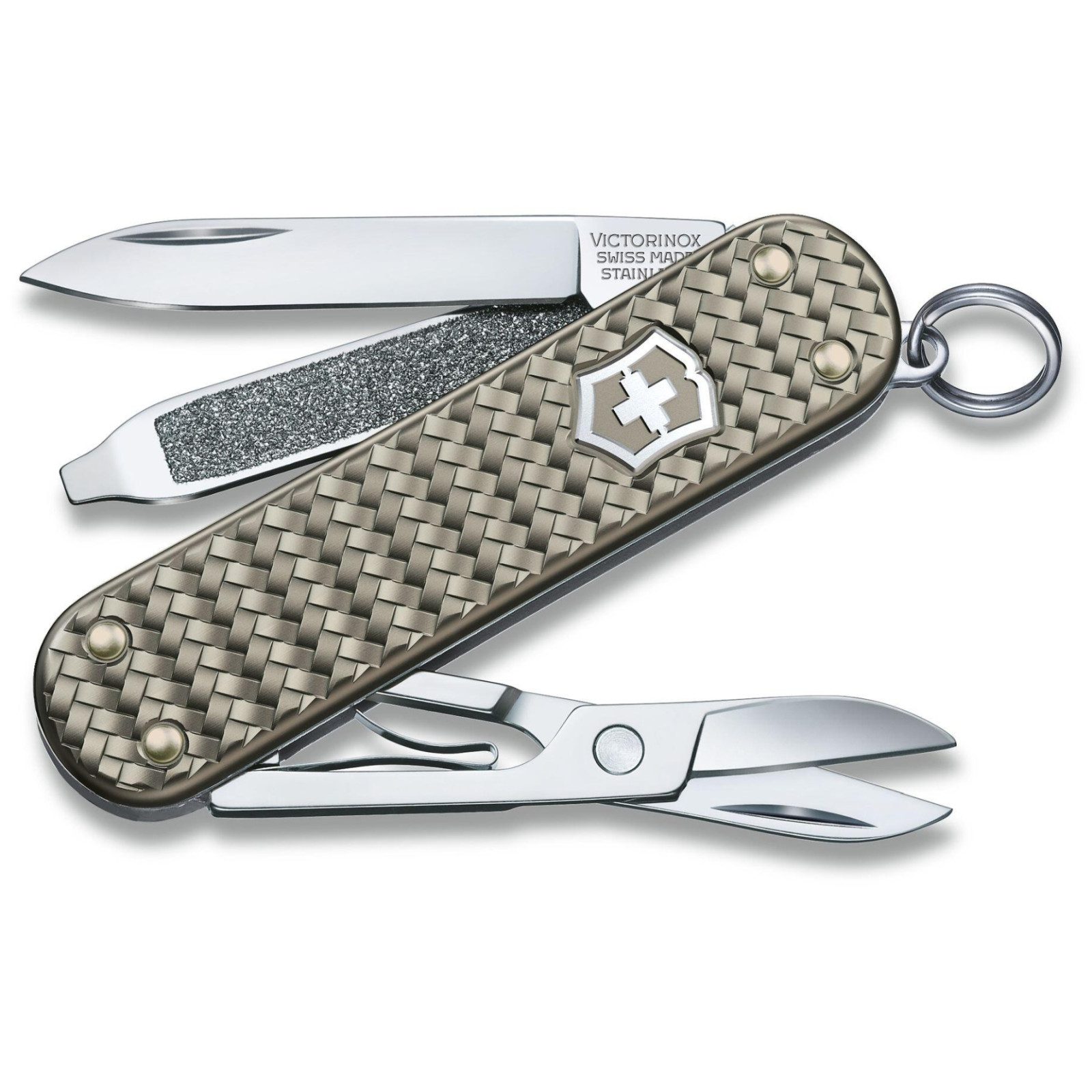 Zatvárací nôž Victorinox Classic Precious Alox Farba: sivá