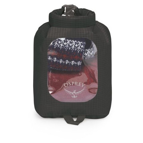 Vodeodolný vak Osprey Dry Sack 3 W/Window Farba: čierna