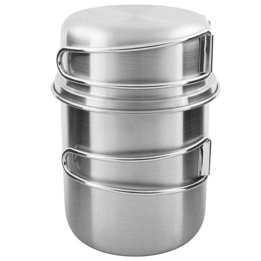 Hrnček Tatonka Handle Mug 600 Set Farba: strieborná