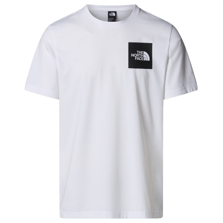 Pánske tričko The North Face M S/S Fine Tee Veľkosť: XL / Farba: biela