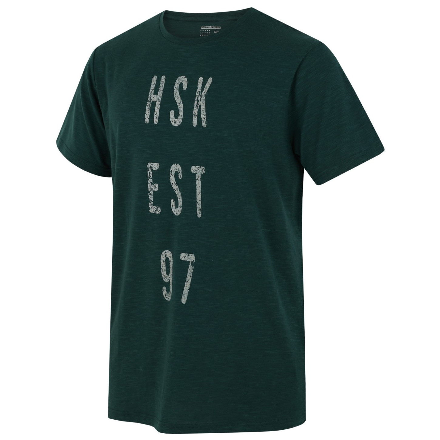 Pánske tričko Husky Tingl M Veľkosť: M / Farba: tmavozelená